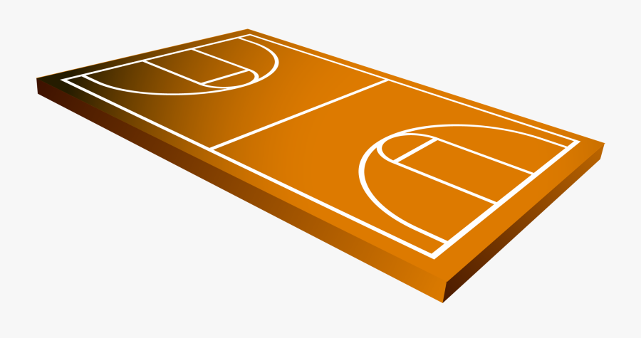 Basketball Court Football Pitch Icon - Basketball Playing Court Drawing, Transparent Clipart