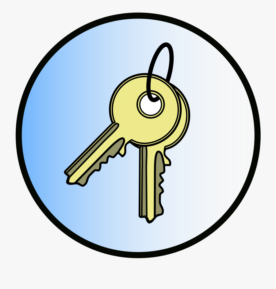 Keys - Cartoon, Transparent Clipart