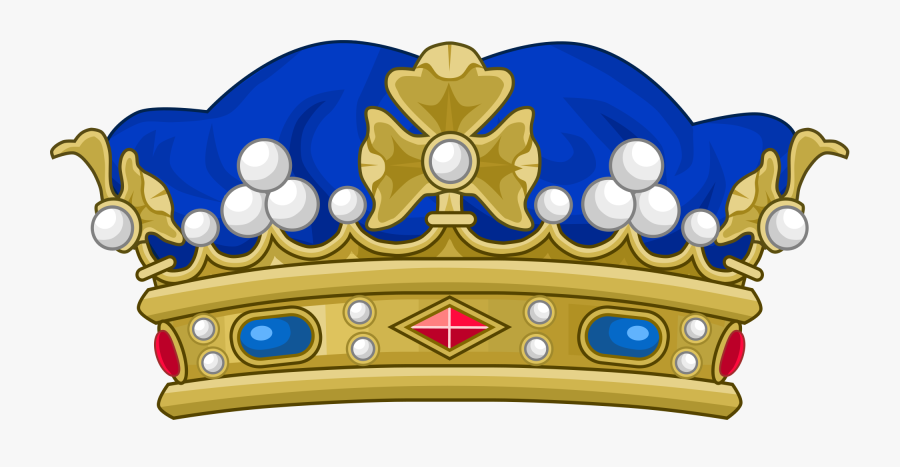Crown Of A Marquis Of France - Royal Prince Crown Png, Transparent Clipart