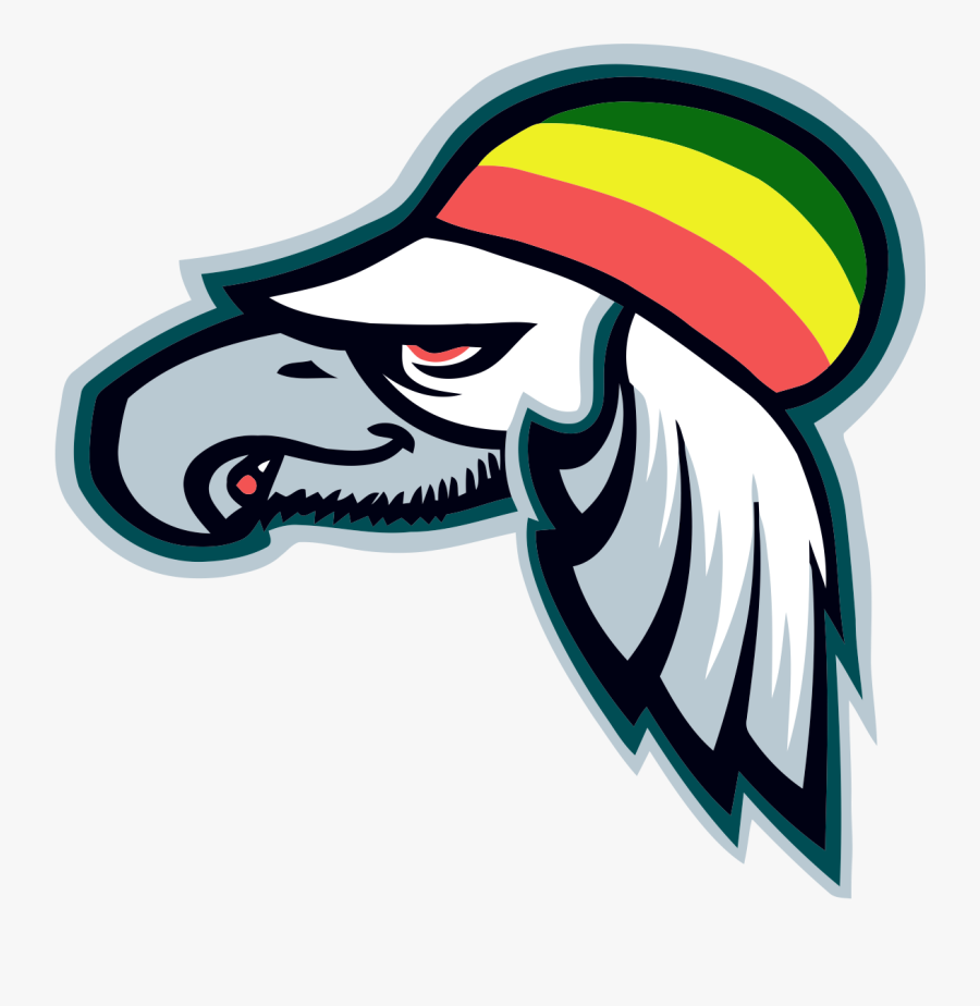 Transparent Raiders Clipart - Fantasy Football Team Logos Eagles, Transparent Clipart