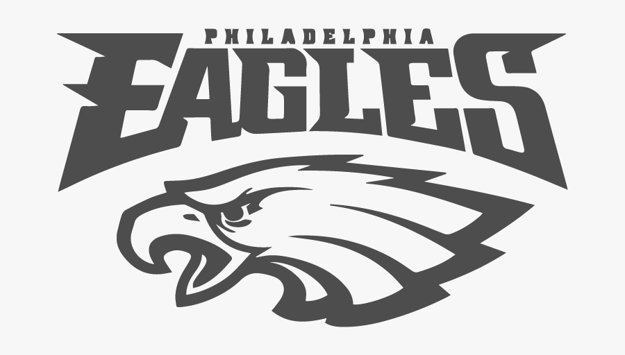 Work With The Eagles Organization To Further Develop - Philadelphia Eagles Logo White, Transparent Clipart