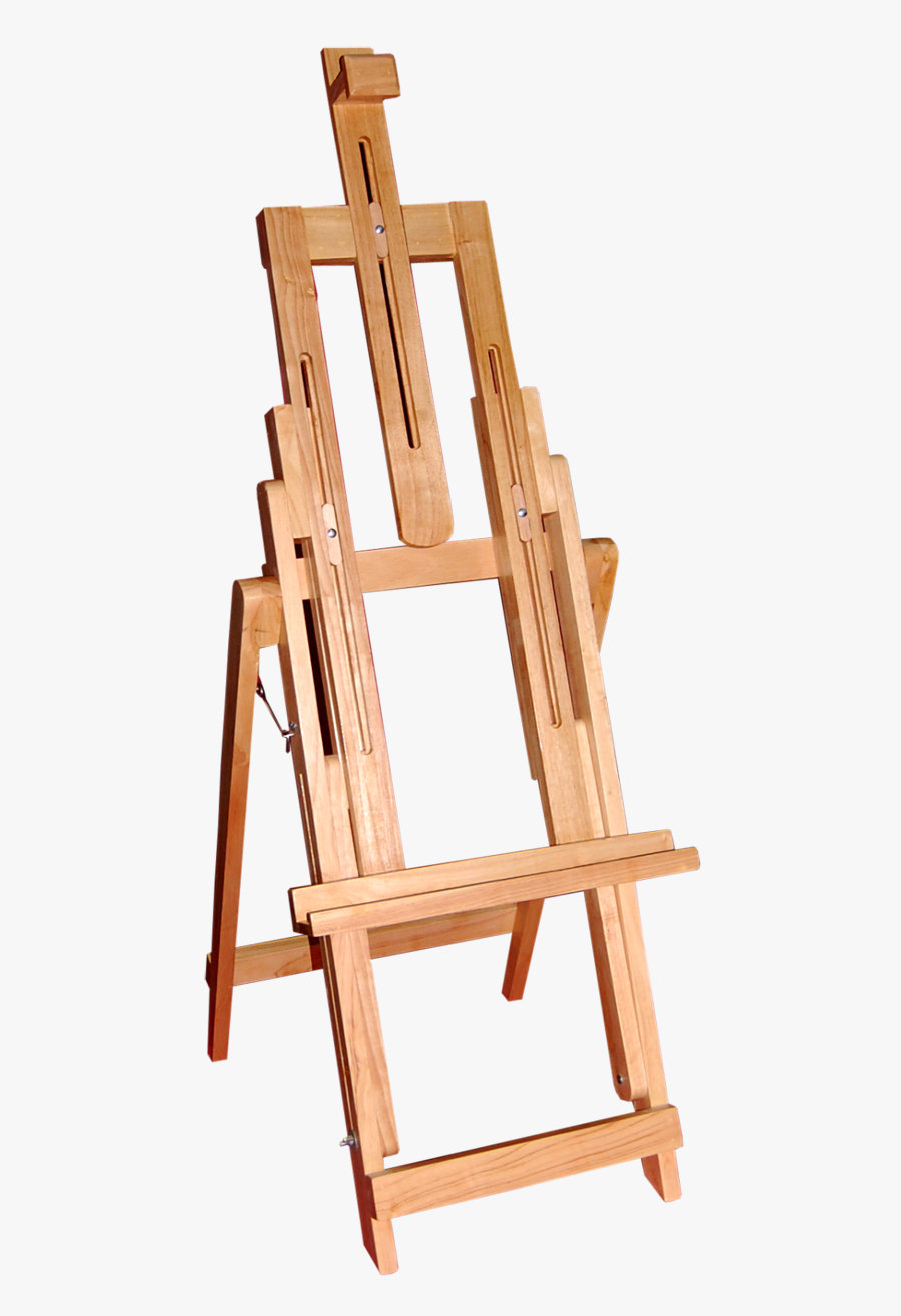Transparent Easel Clipart - Painting Board Stand Wood, Transparent Clipart