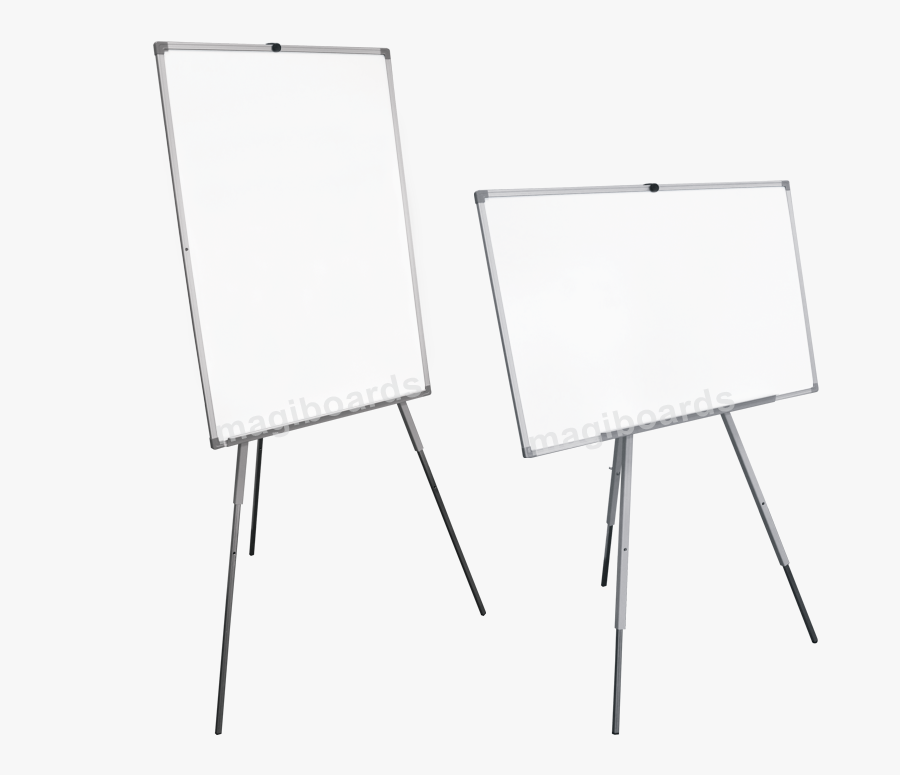 Whiteboard On Tripod Easel - Billboard, Transparent Clipart