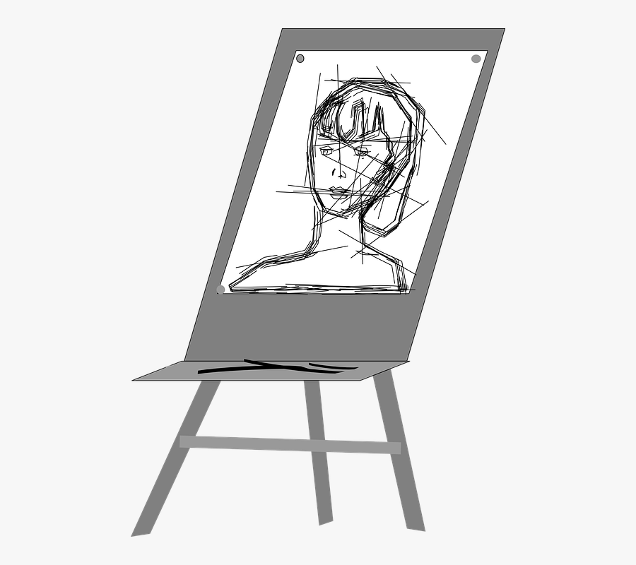 Transparent Easel Clipart, Transparent Clipart