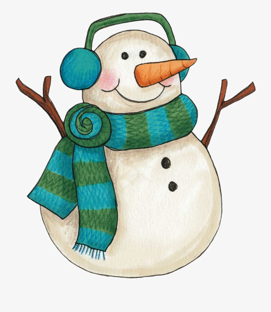 Winter Snowman Clip Art More - Free Clip Art Snowman , Free Transparent ...