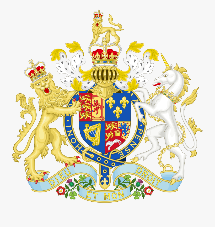 Queens Coat Of Arms, Transparent Clipart