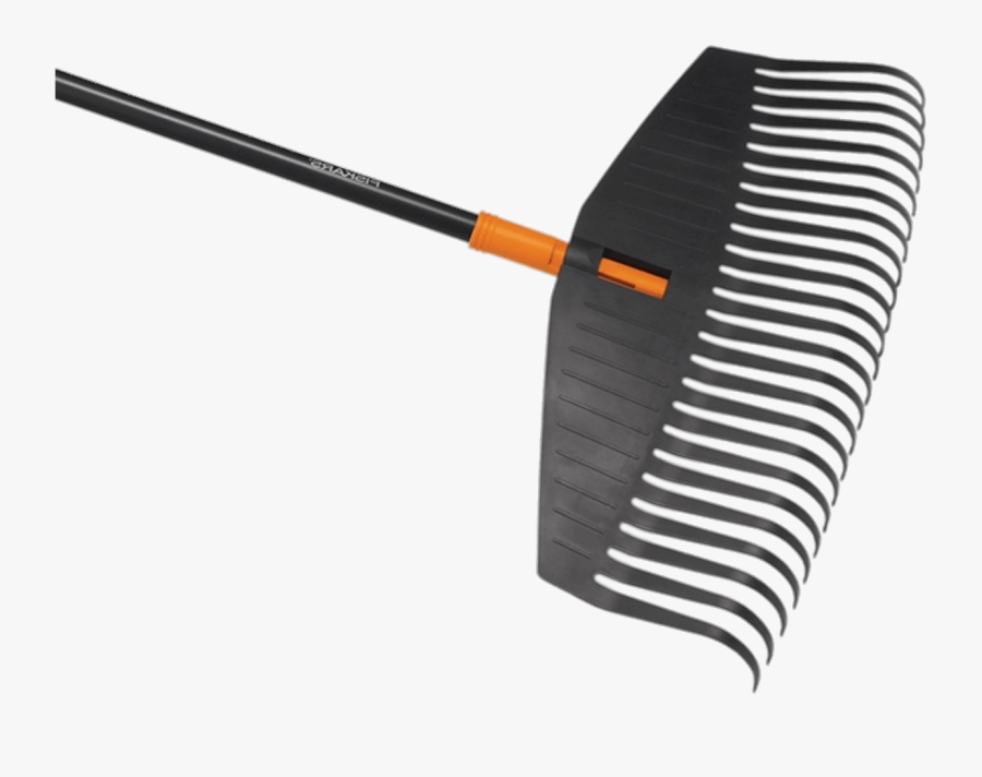 Download Solid Large Leaf Rake Png Images Background - Fiskars Solid Leaf Rake, Transparent Clipart