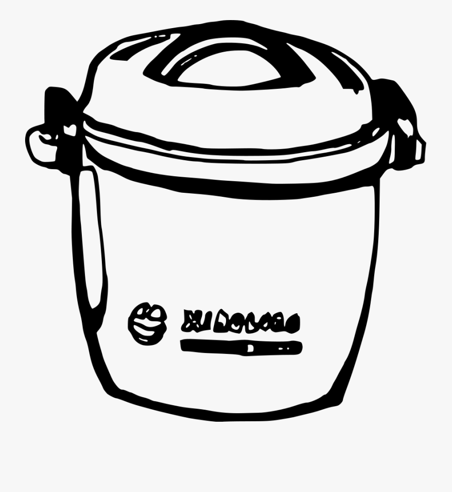 Rice Cooker Clipart Vector Clip Art Online Royalty - Rice Cooker Cartoon Png, Transparent Clipart