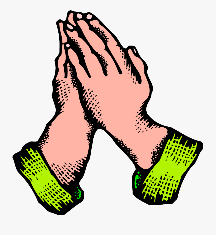 Jan Ironside Through The Church At 529-2025 - Praying Thank You Hands, Transparent Clipart