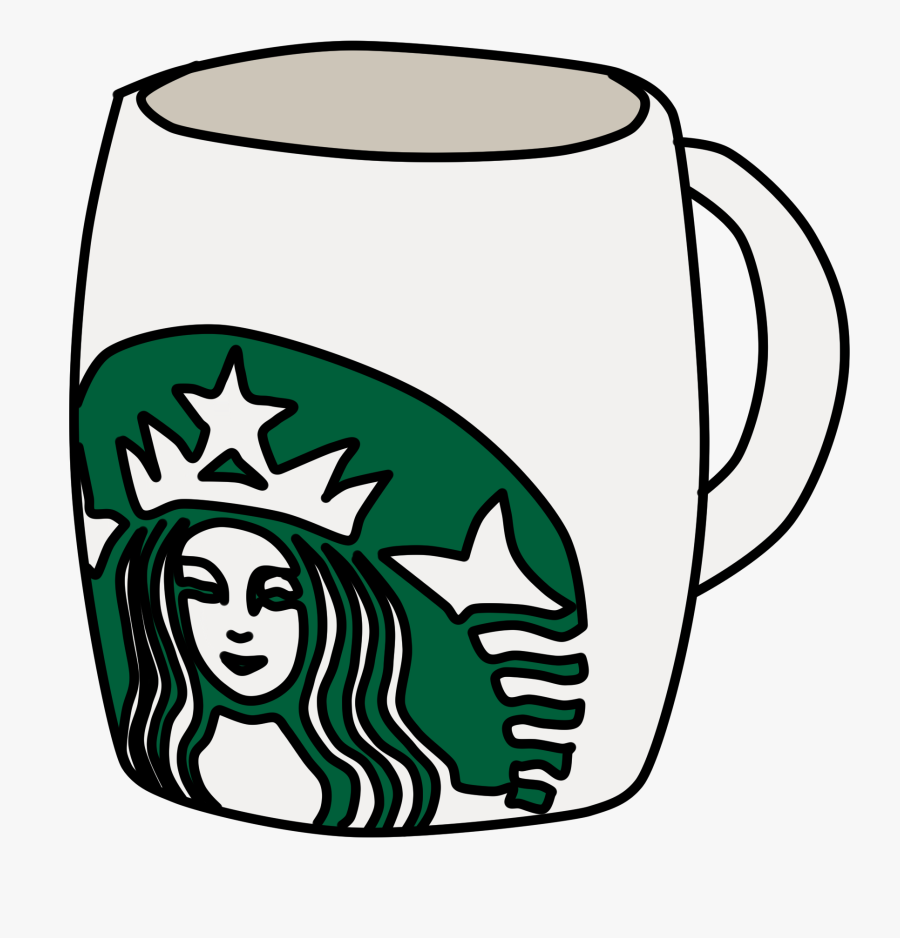 Starbucks Starbuckscoffee Cup Starbukscup Niebieskoka - Starbucks Coffee Cup Clipart, Transparent Clipart