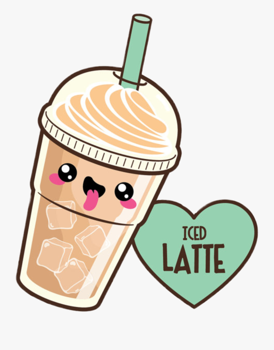Transparent Starbucks Clipart - Kawaii Latte, Transparent Clipart