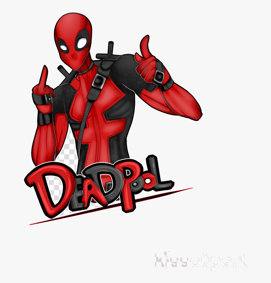 Deadpool Tshirt Red Transparent Image Clipart Free - Spider-man, Transparent Clipart