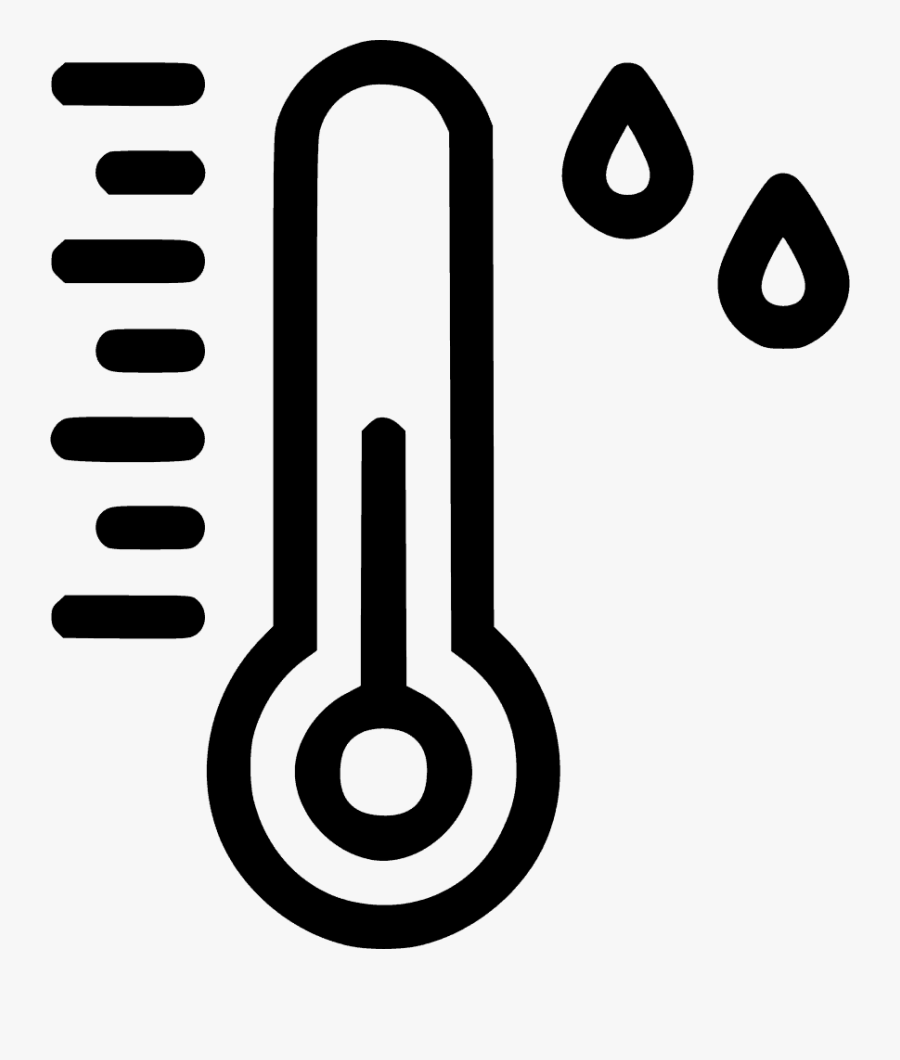 Temperature And Humidity Icon, Transparent Clipart