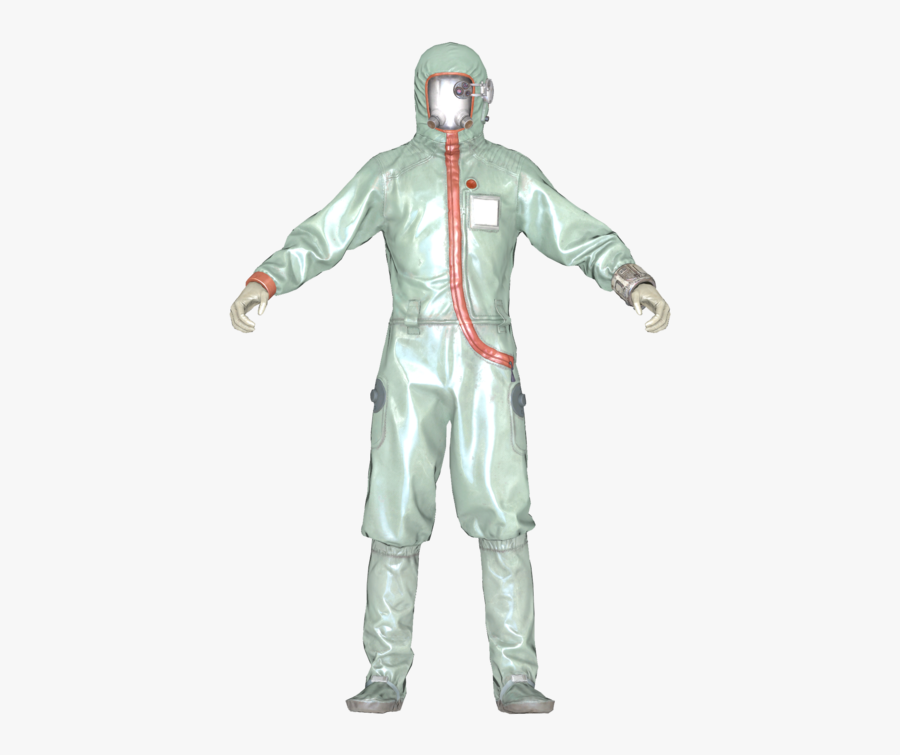 Clip Art Cleanroom Suit - Hooded Cleanroom Suit Fallout 4, Transparent Clipart