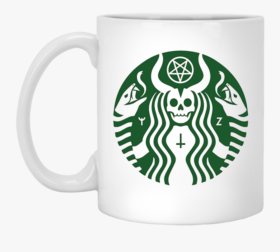 Clip Art Satanic The Buck Mugs - Starbucks New Logo 2011, Transparent Clipart