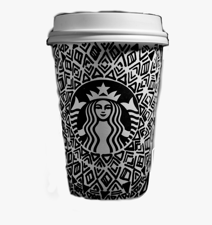 Starbucks Clipart Doodle - Iced Black And White Mocha Starbucks, Transparent Clipart