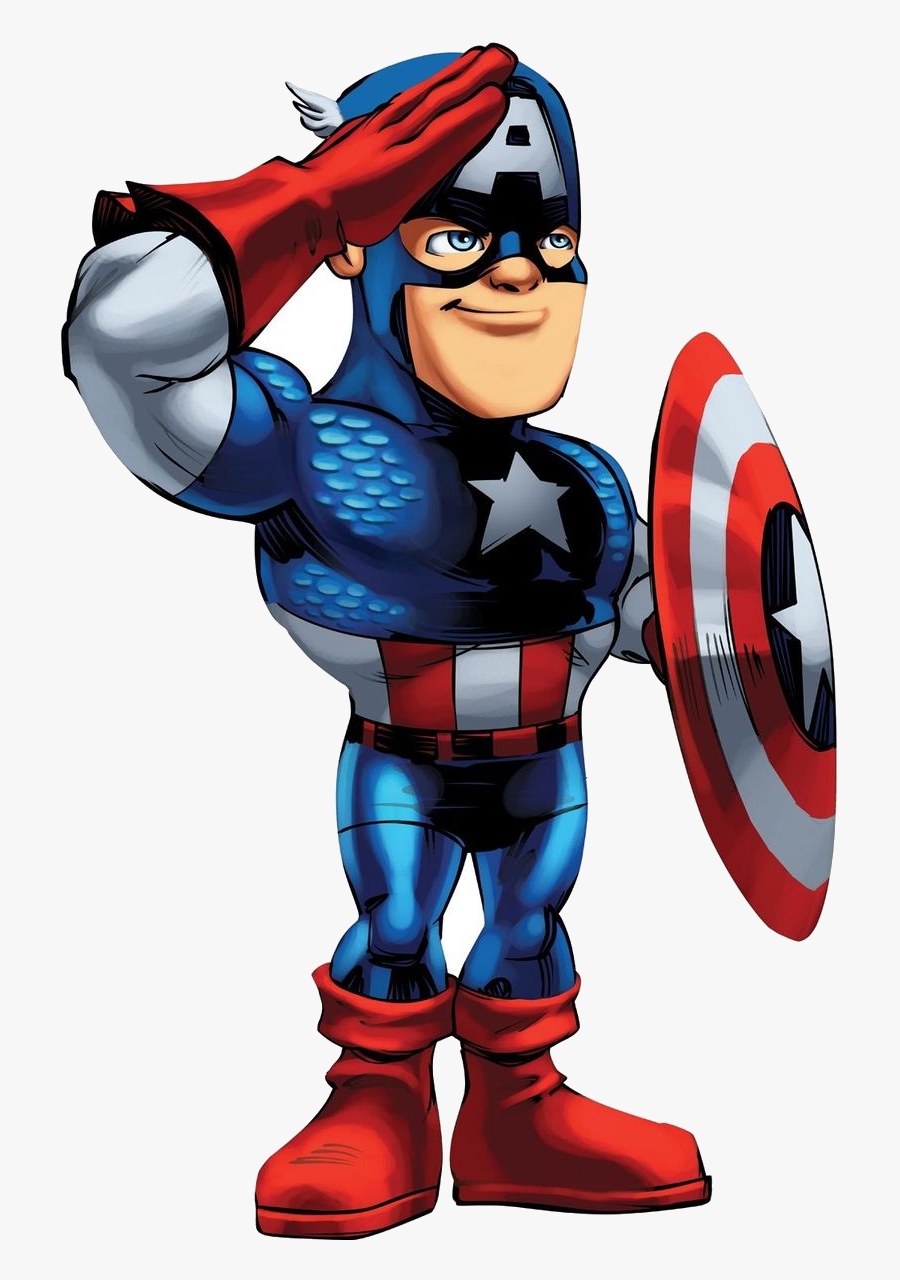 America Deadpool Danvers Spider-man Squad Hero Carol - Captain America Super Hero Squad, Transparent Clipart