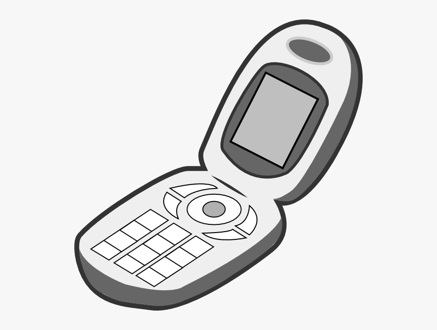 Cartoon Mobile Phone1 Svg Clip Arts - Non Living Things Clipart, Transparent Clipart
