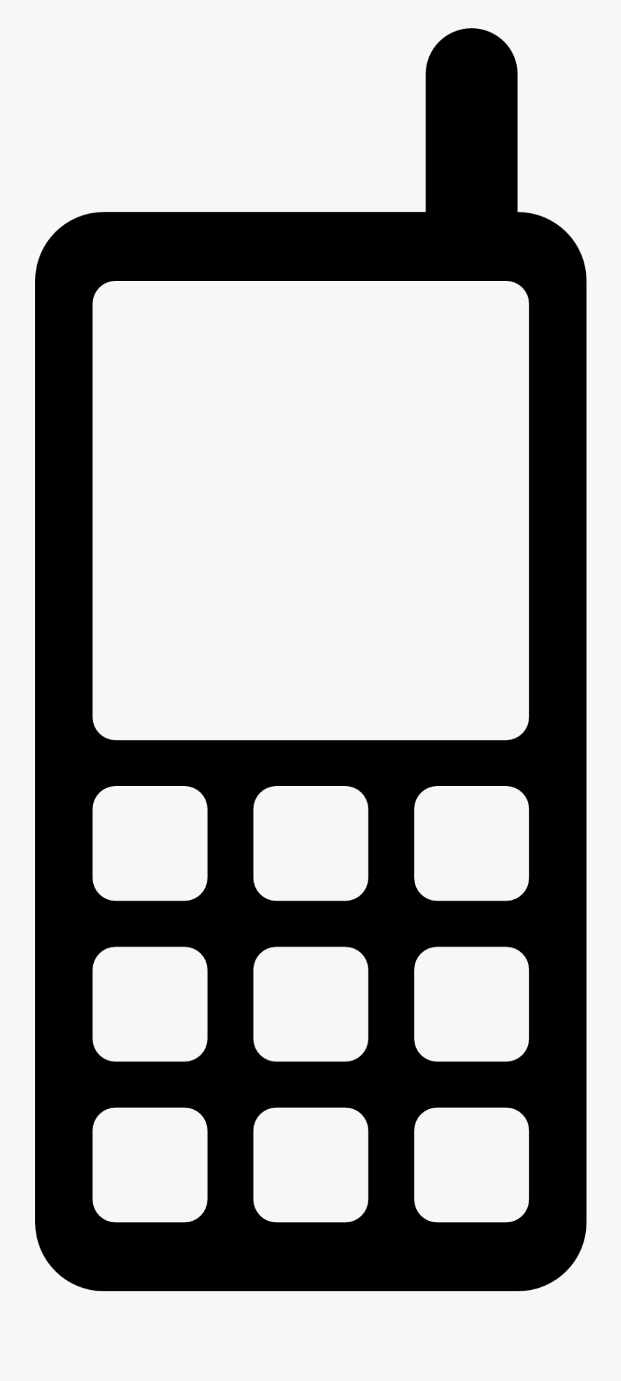 Mobile Icon Clipart Computer Icons Clip Art - Mobile Sign For Email Signature, Transparent Clipart