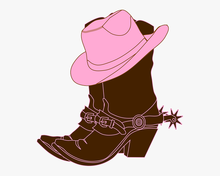 Cowgirl Clip Art Free Clipart Images - Cowgirl Boots Clipart, Transparent Clipart