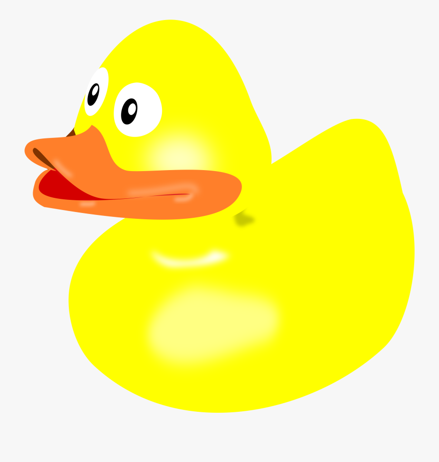 Bath Duck - Duck Mouths Cartoon, Transparent Clipart