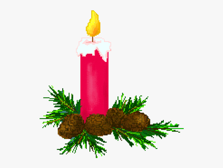 Candles Christmas Clipart, Explore Pictures - Christmas Candle Clip Art, Transparent Clipart