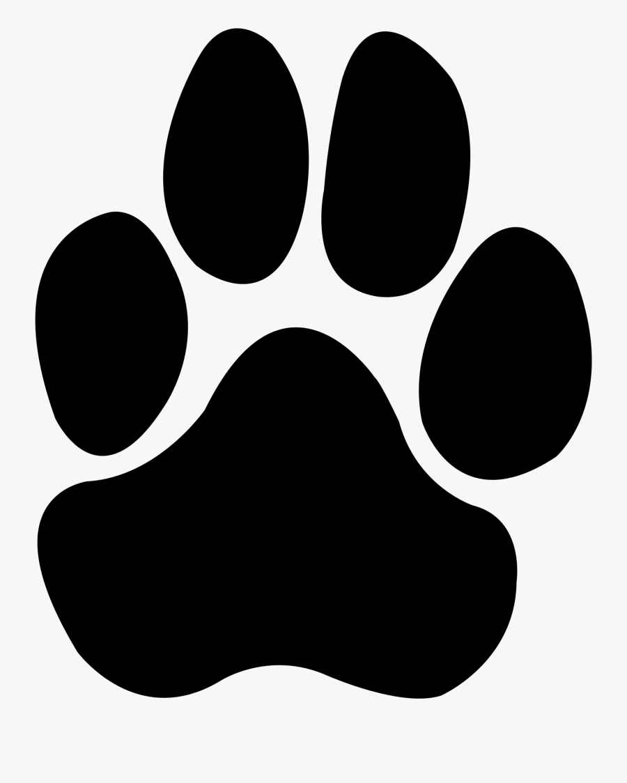 Paw Clipart Dog Training - French Bulldog Paw Print, Transparent Clipart
