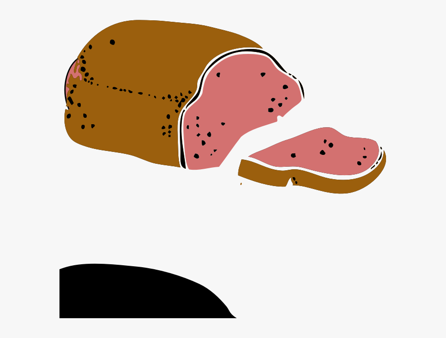 Meat Loaf Clipart Cliparthut Free Clipart - Meatloaf Cartoon, Transparent Clipart