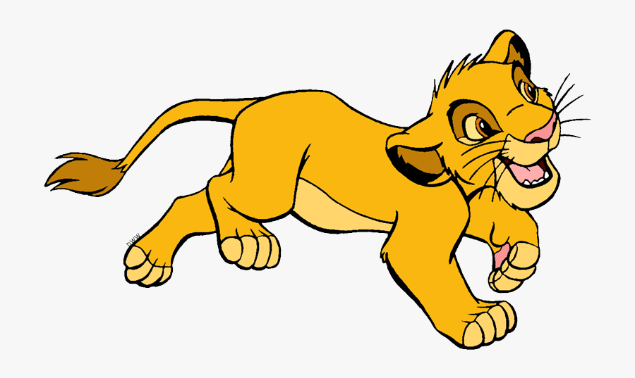 Young Simba Clip Art - Lion King Simba Young, Transparent Clipart