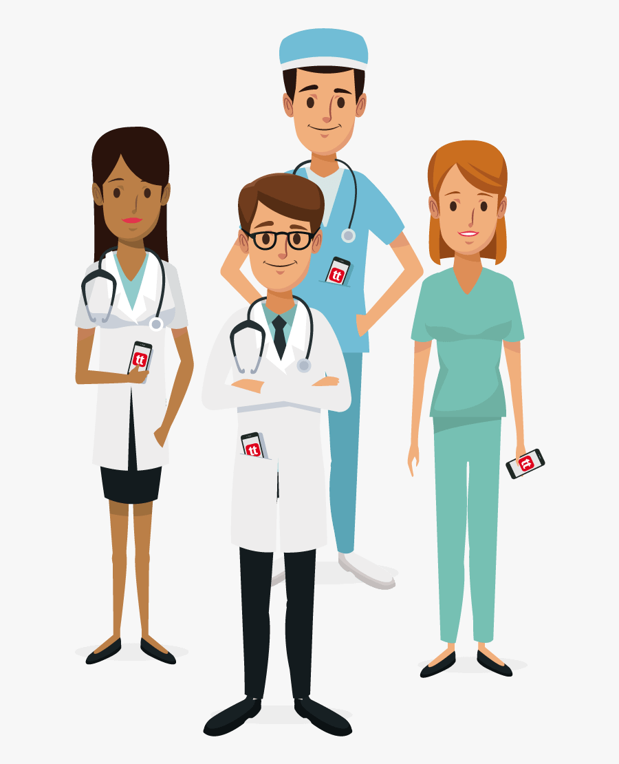 Because When Everyone Works Better Together, You Turn - Medical Team Clipart Transparent, Transparent Clipart