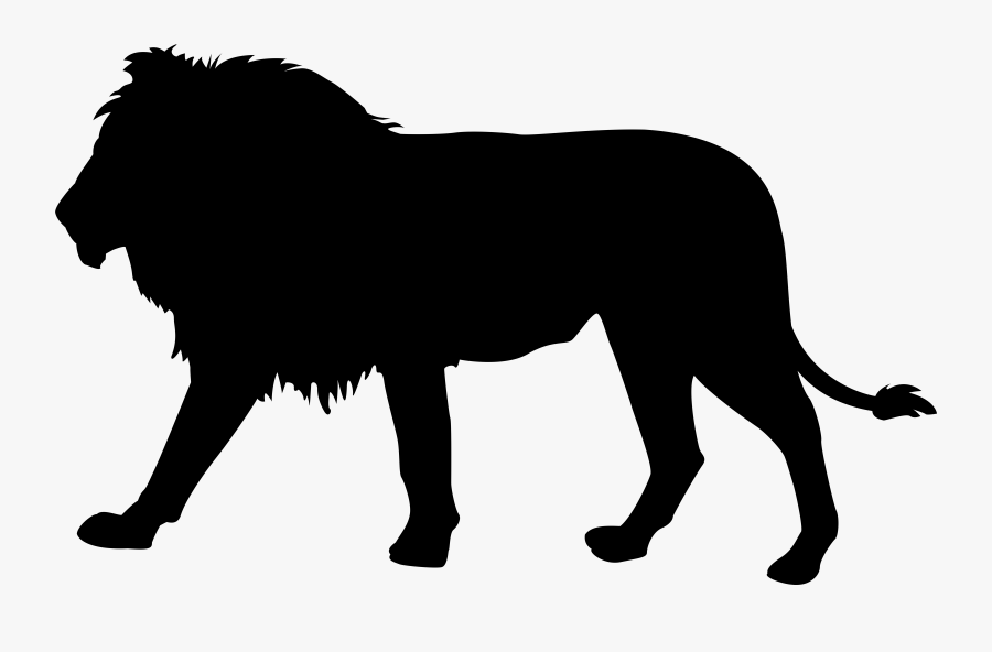 Lion King Silhouette - Silhouette Lion King Png, Transparent Clipart