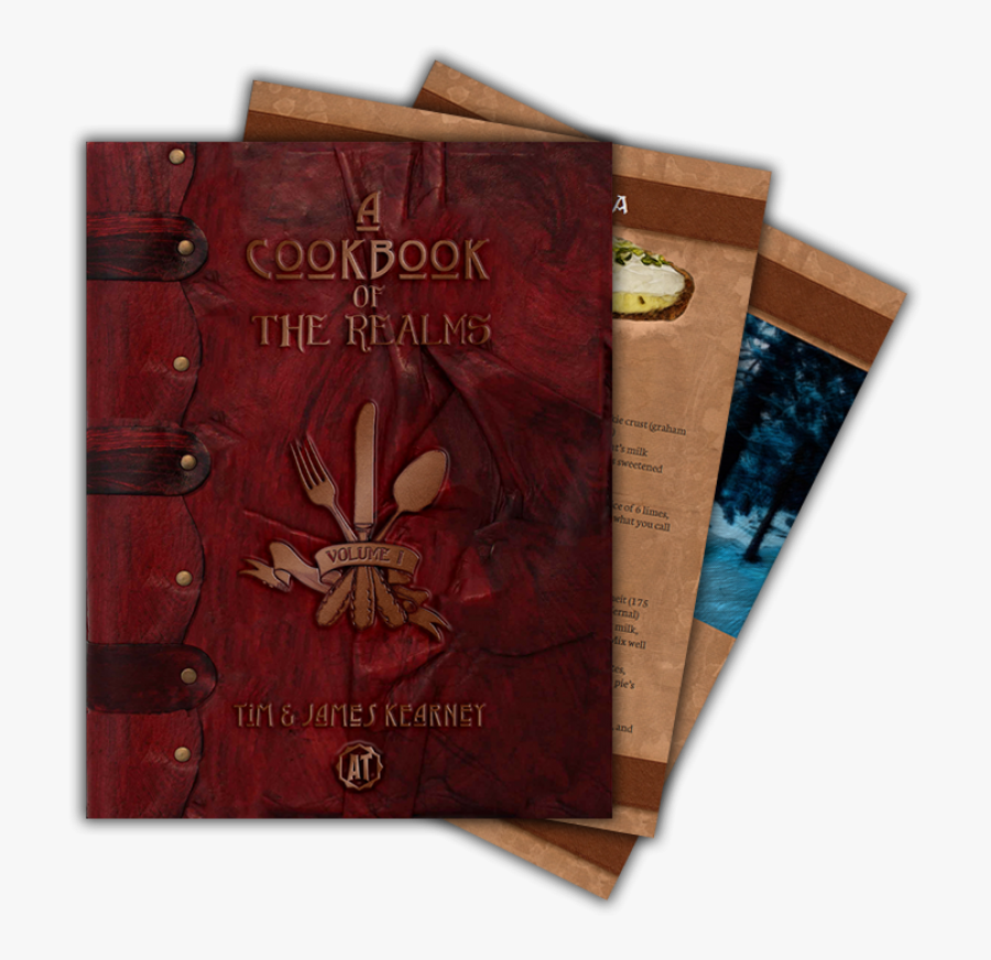 Transparent Dead Realm Png - Recipe Cookbook Cover Clipart Kisspng Png, Transparent Clipart