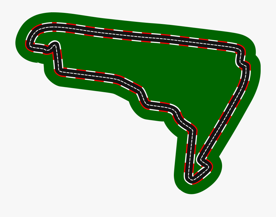 F1 Circuits 2014-2018 - Autodromo Hermanos Rodriguez Race Track, Transparent Clipart