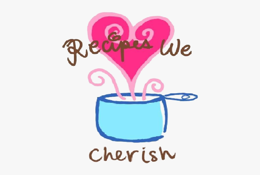 Recipes We Cherish Love - Heart, Transparent Clipart