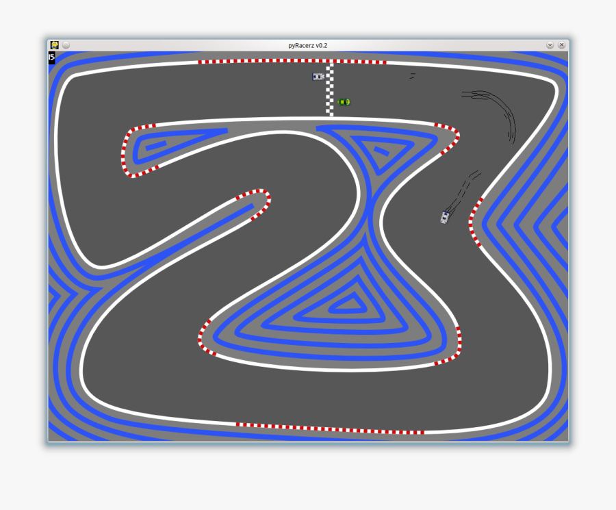 Clip Art Games On Linux Duskfire - 2d Race Track, Transparent Clipart