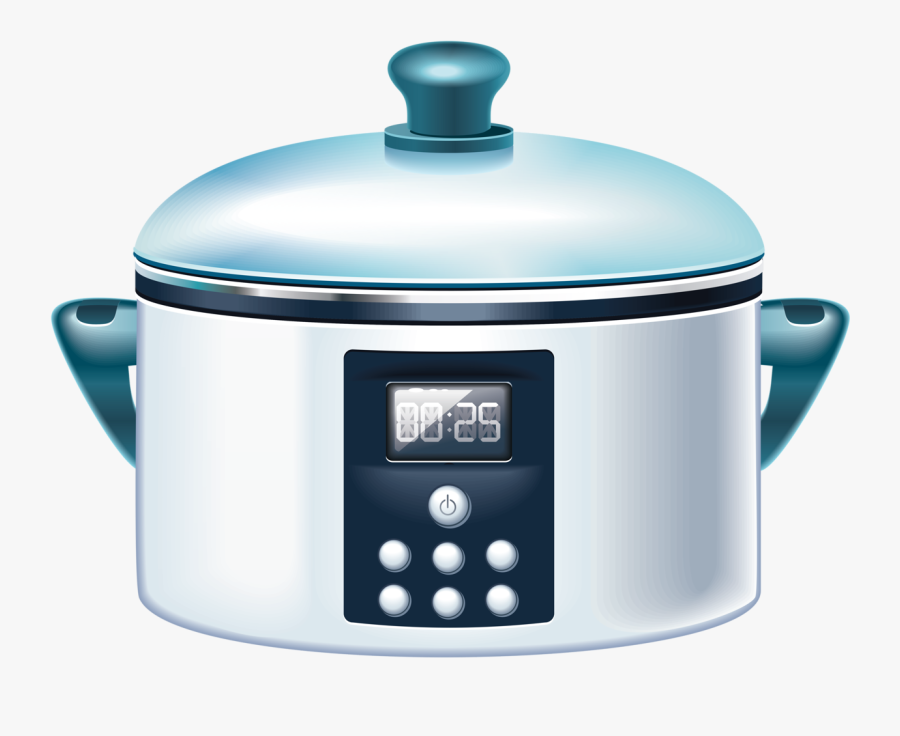 Toaster Clipart Rice Cooker - Home Appliances, Transparent Clipart