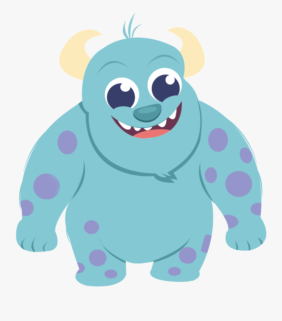 Baby Clipart Monster - Personajes De Monster Inc Animados, Transparent Clipart