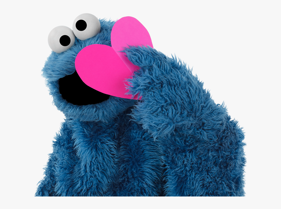 Cookie Monster Love Meme, Transparent Clipart