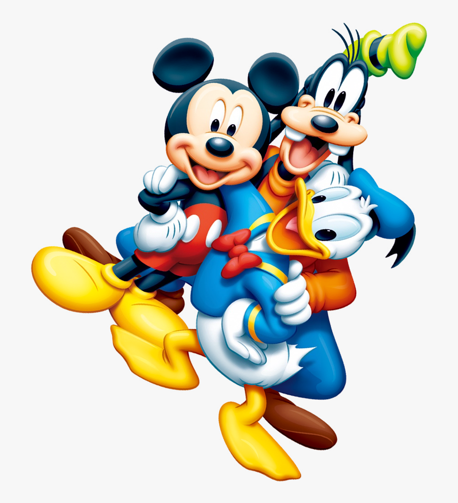 Mickey Mouse & Friends Png Image - Mickey Donald Goofy Png, Transparent Clipart