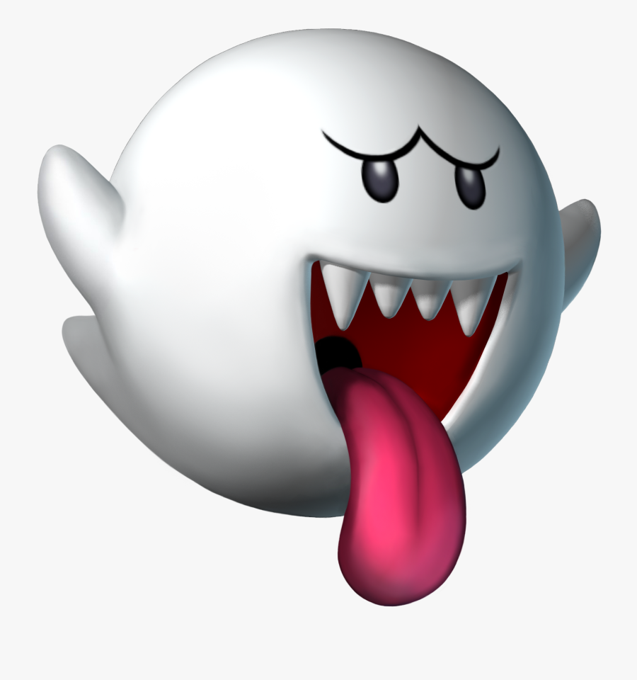 Ghost - Super Mario Boo, Transparent Clipart