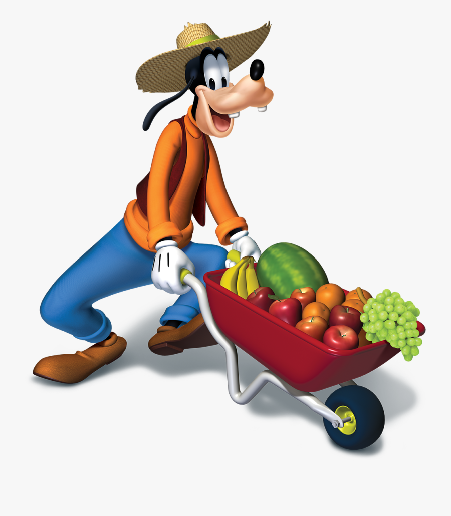 Disney Mickey Mouse Clubhouse - Wheelbarrow, Transparent Clipart