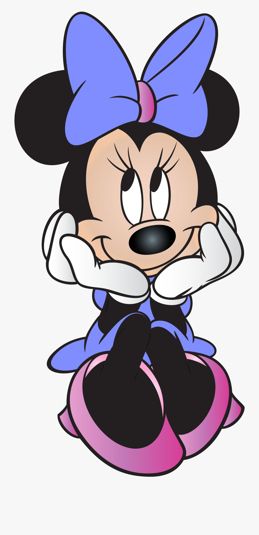Minnie Free Clip Art - Minnie Mouse Png, Transparent Clipart