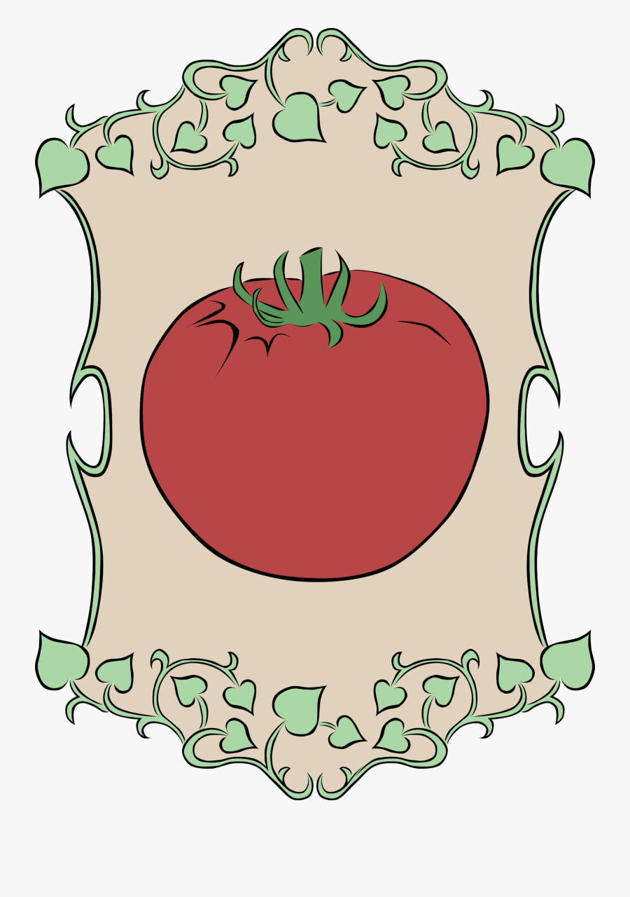 Garden Sign Tomato Clip Arts - Poison Ivy Border Clipart, Transparent Clipart