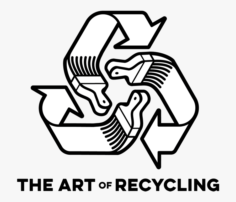 The Art Of Recycling Logo - Please Recycle Logo Png, Transparent Clipart