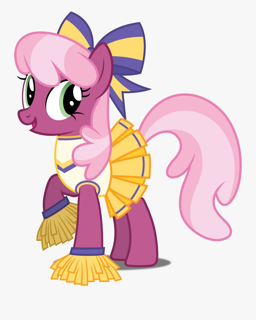 Cheerleader Cheerilee Vector - Pony Cheerilee, Transparent Clipart