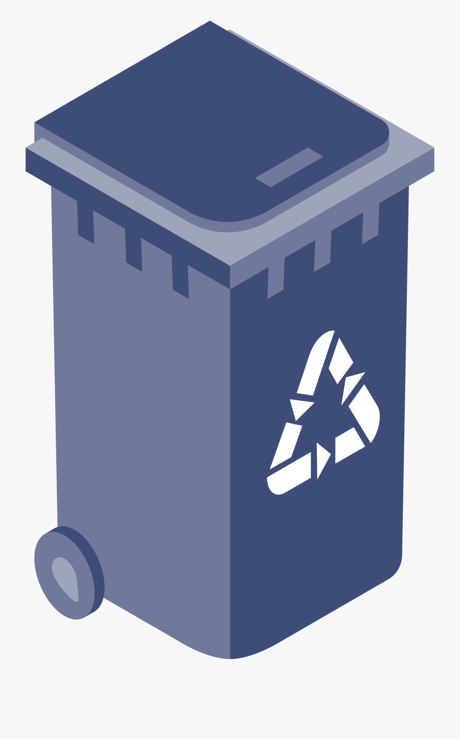 Icon Of Recycling Cart, Transparent Clipart