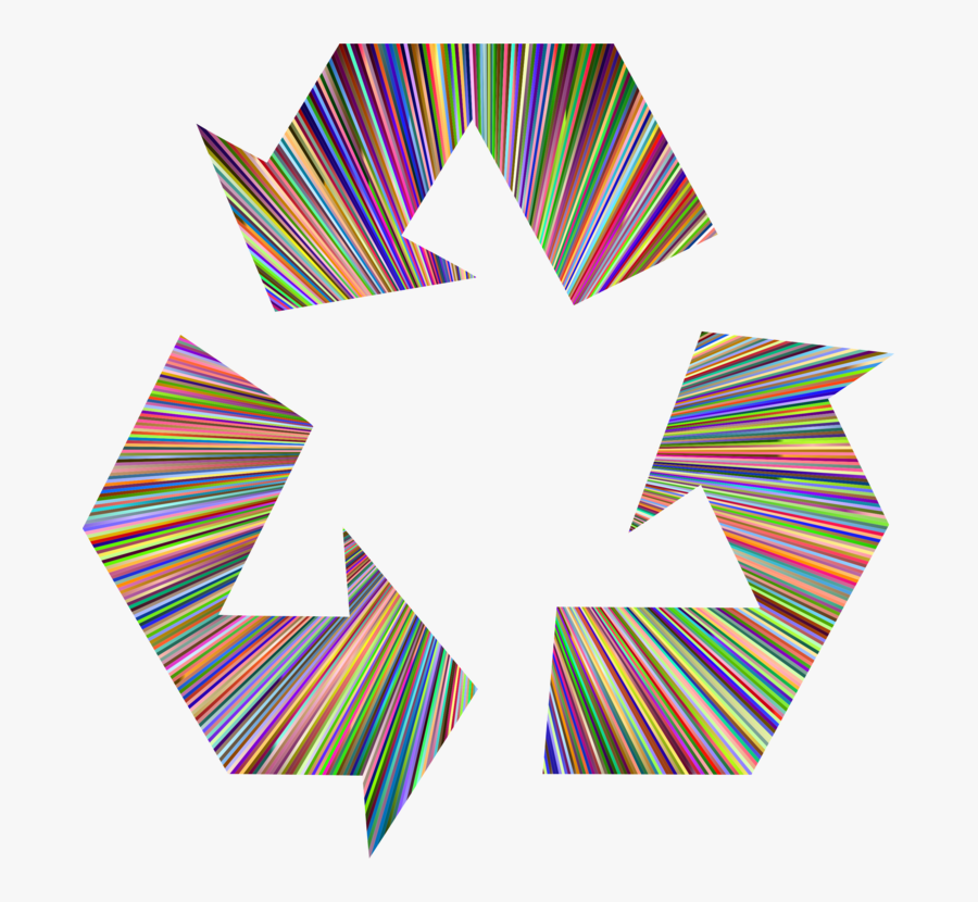 Construction Paper,angle,art Paper - Recycling Symbol, Transparent Clipart