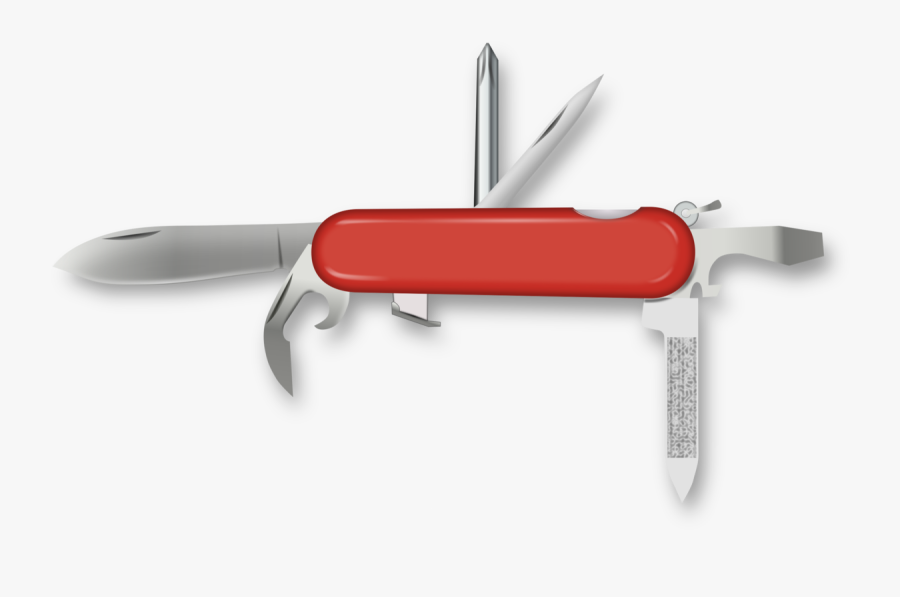Swiss Army Knife Transparent Png, Transparent Clipart
