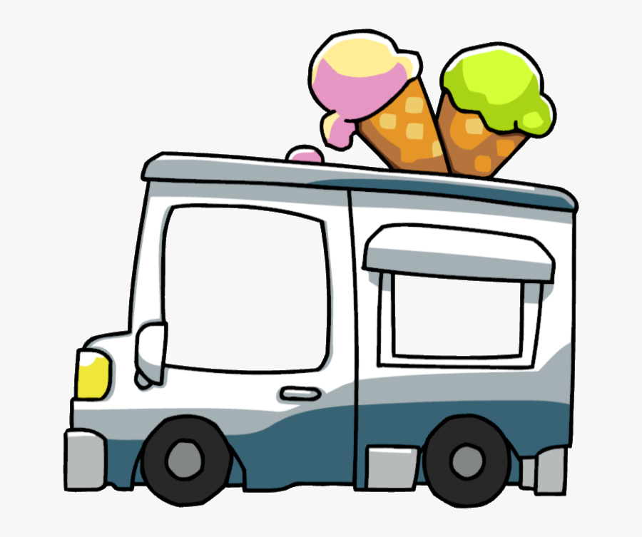 Ice Cream Truck Png - Ice Cream Van Png, Transparent Clipart