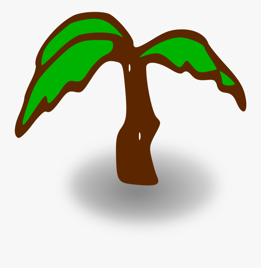 Art,plant Stem,wing - Small Tree Cartoon Png, Transparent Clipart